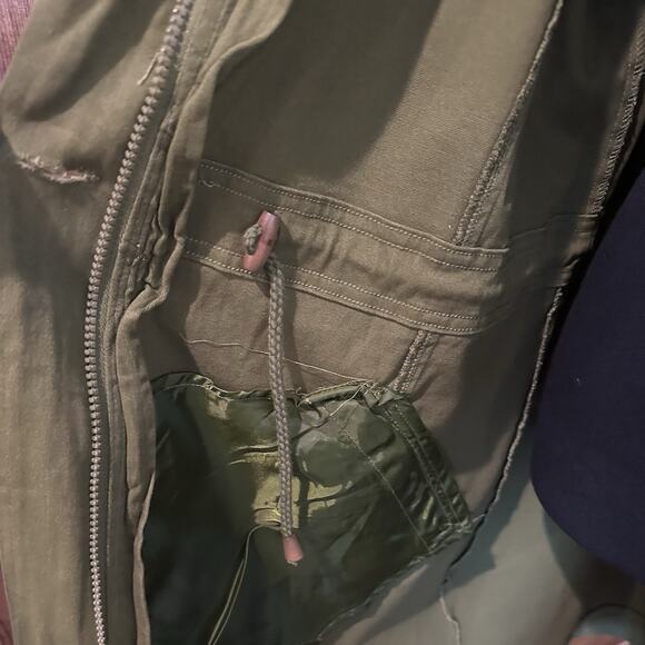 NWT Sunset Lane Womens Hooded Anorak Utility Jacket, Avocado, XLarge MSRP $63.95 - Picture 7 of 12